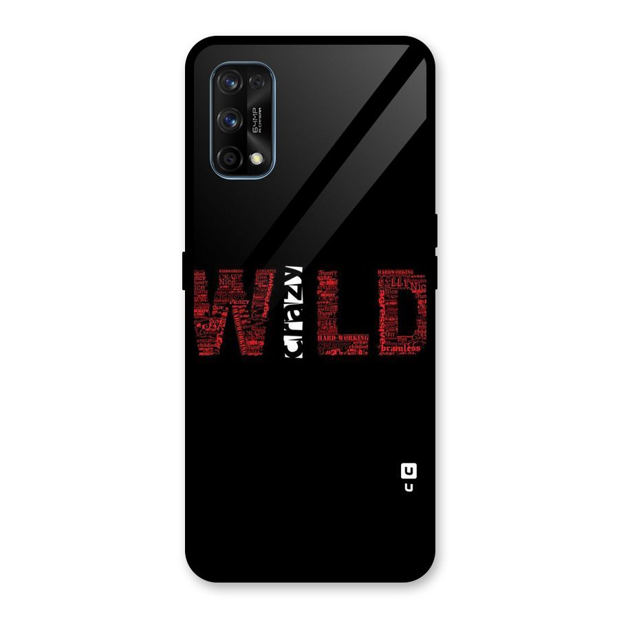 Wild Crazy Glass Back Case for Realme 7 Pro