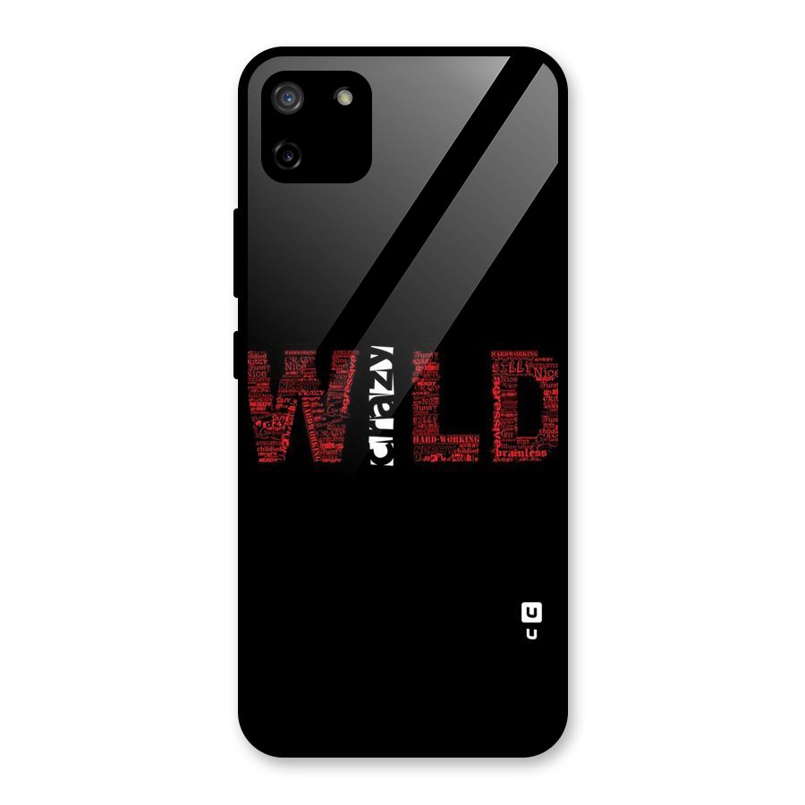 Wild Crazy Glass Back Case for Realme C11