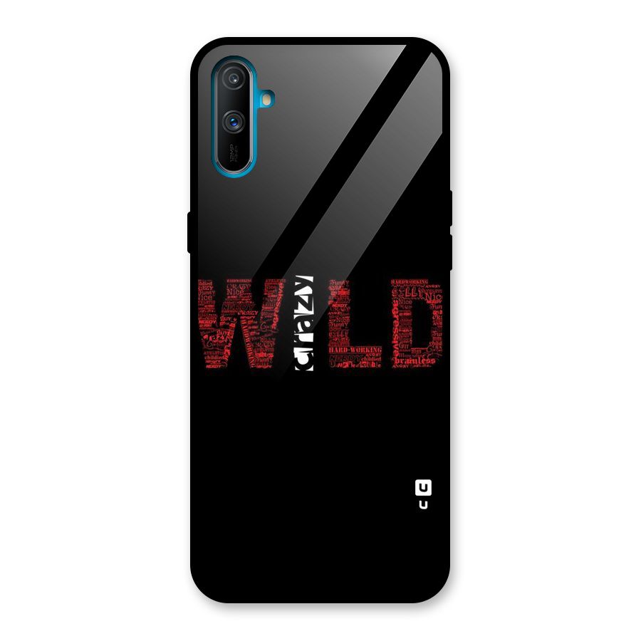 Wild Crazy Glass Back Case for Realme C3