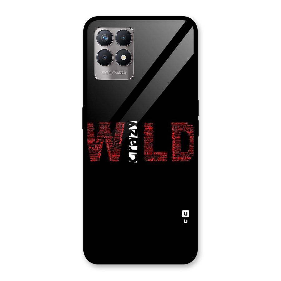 Wild Crazy Glass Back Case for Realme Narzo 50