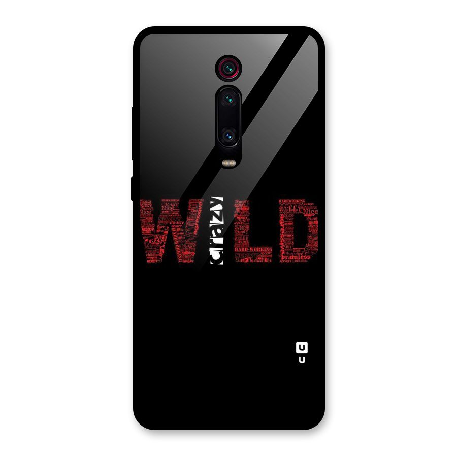 Wild Crazy Glass Back Case for Redmi K20 Pro