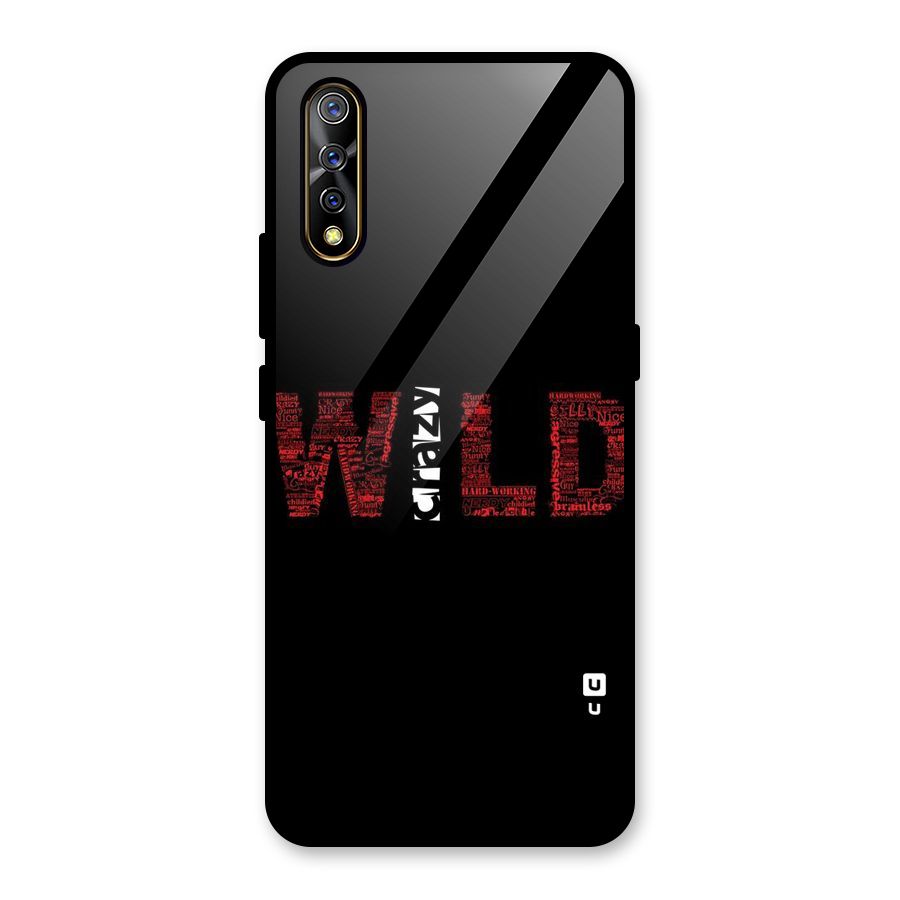 Wild Crazy Glass Back Case for Vivo S1