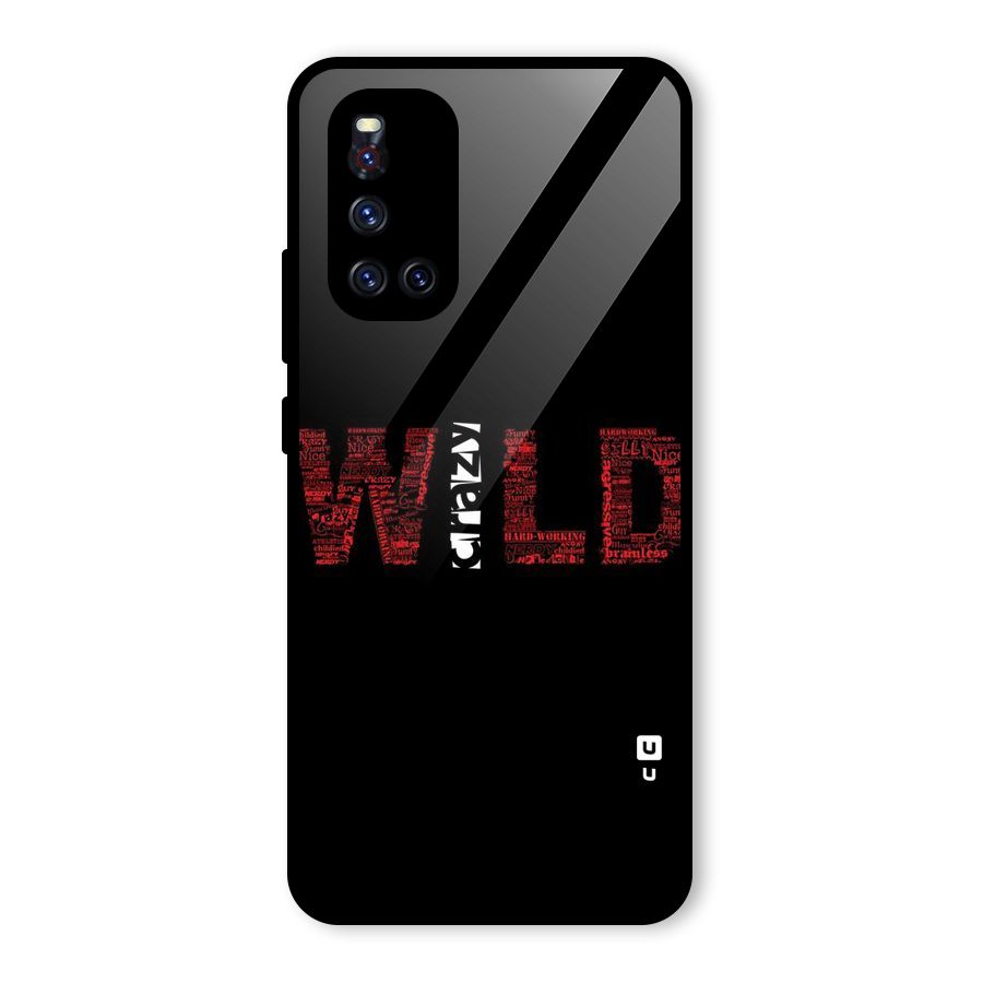 Wild Crazy Glass Back Case for Vivo V19