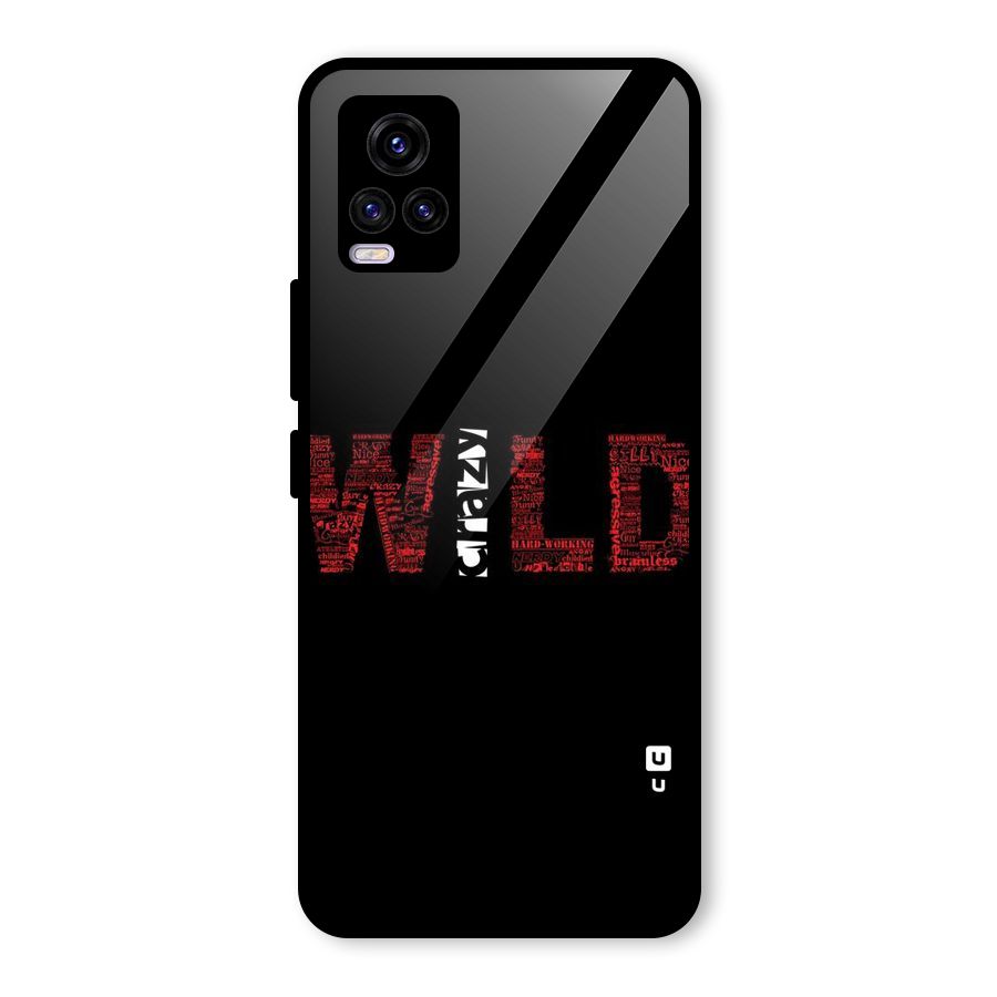 Wild Crazy Glass Back Case for Vivo V20