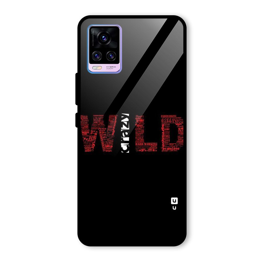 Wild Crazy Glass Back Case for Vivo V20 Pro