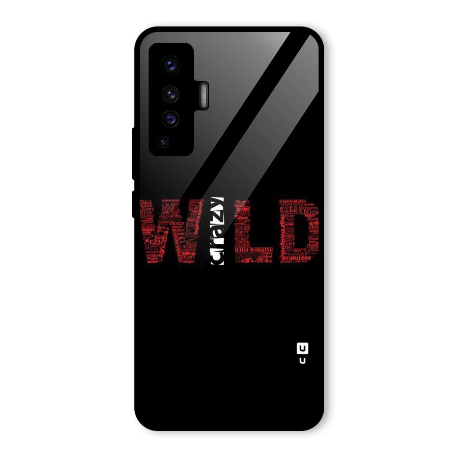 Wild Crazy Glass Back Case for Vivo X50