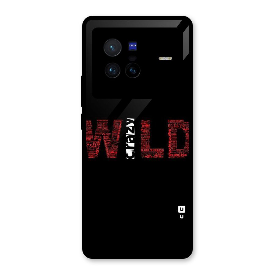 Wild Crazy Glass Back Case for Vivo X80