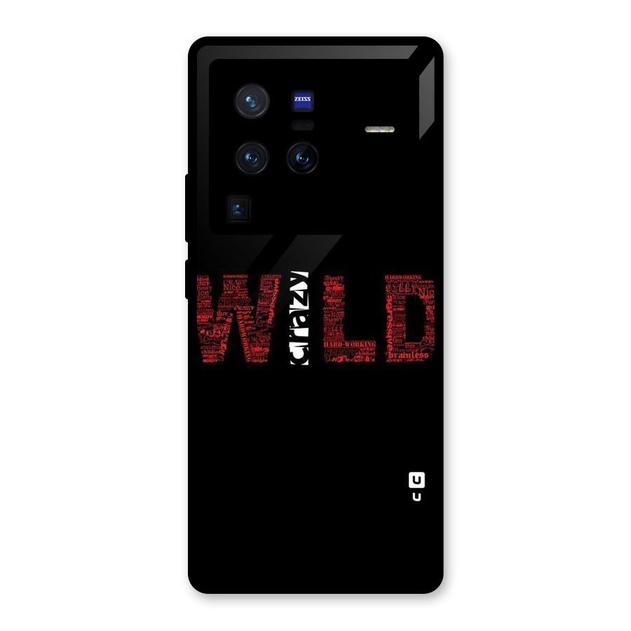 Wild Crazy Glass Back Case for Vivo X80 Pro