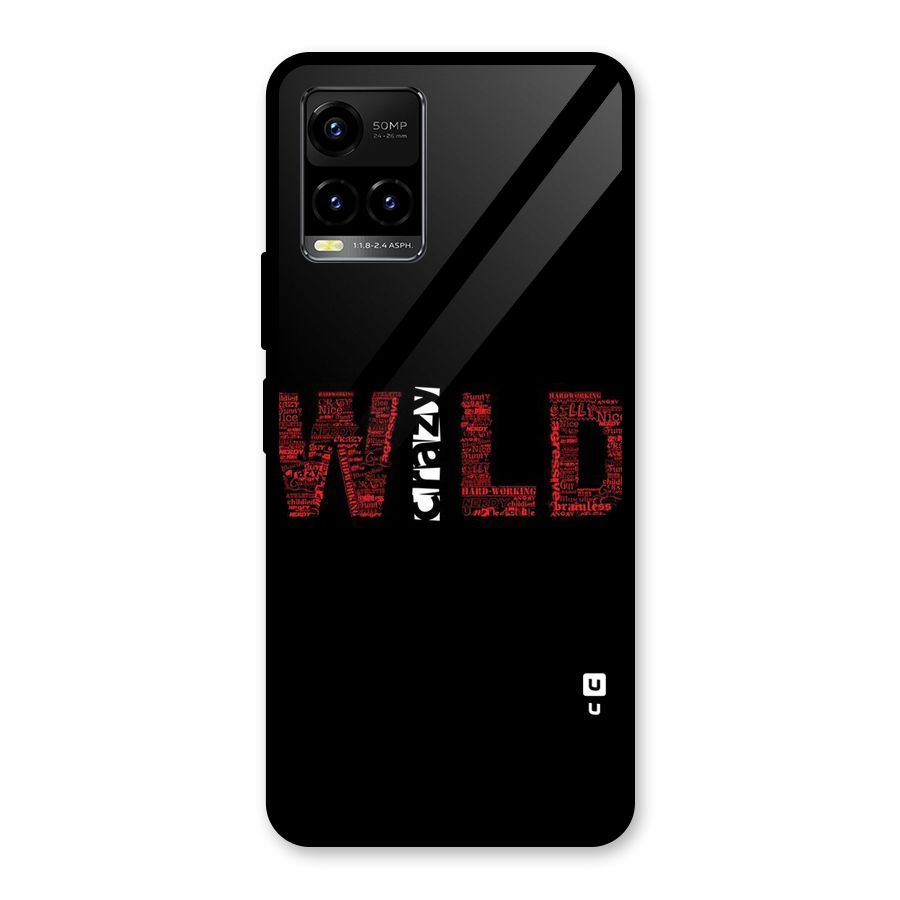 Wild Crazy Glass Back Case for Vivo Y21T