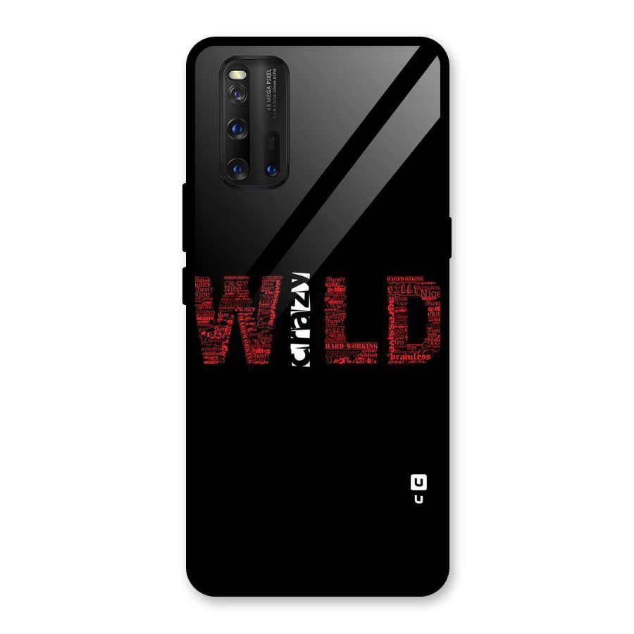 Wild Crazy Glass Back Case for Vivo iQOO 3