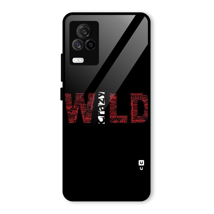 Wild Crazy Glass Back Case for Vivo iQOO 7 Legend 5G
