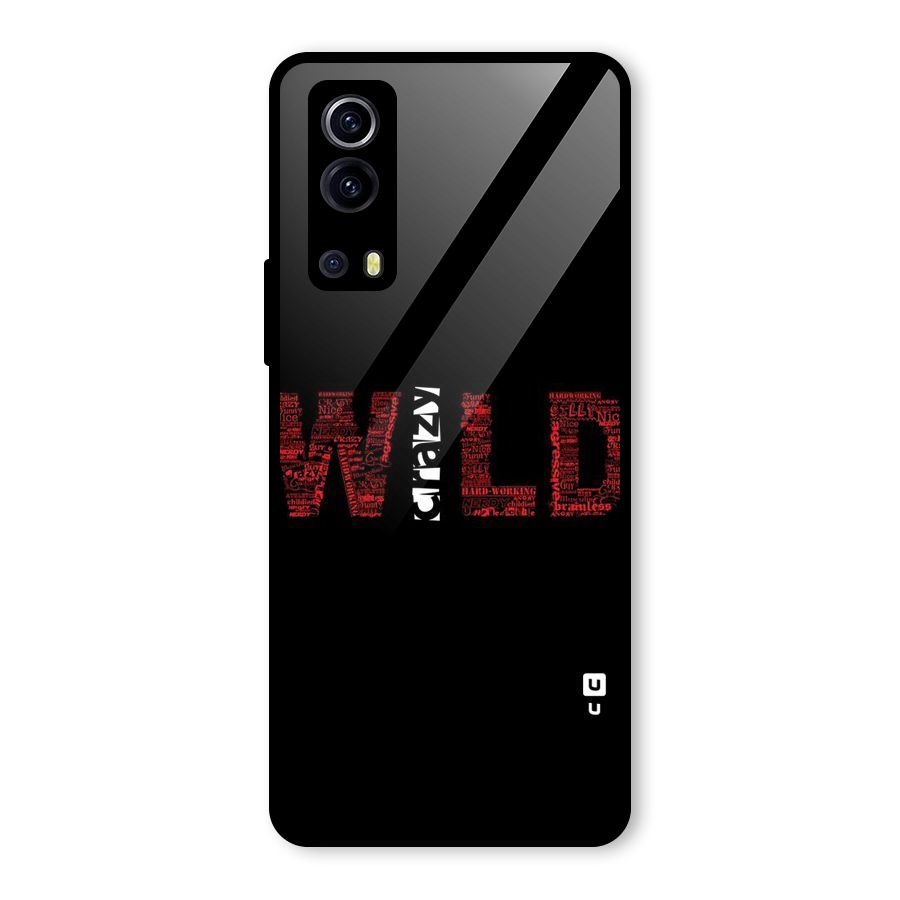 Wild Crazy Glass Back Case for Vivo iQOO Z3
