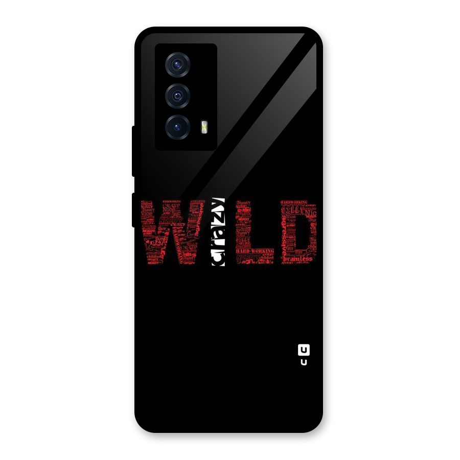 Wild Crazy Glass Back Case for Vivo iQOO Z5