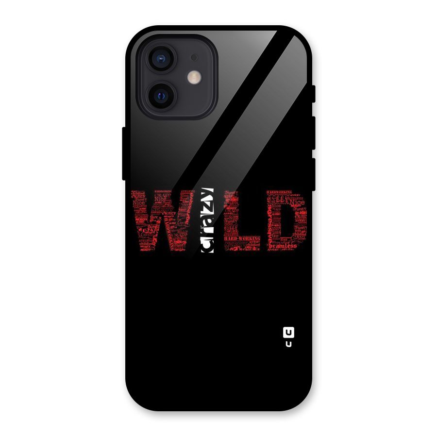 Wild Crazy Glass Back Case for iPhone 12