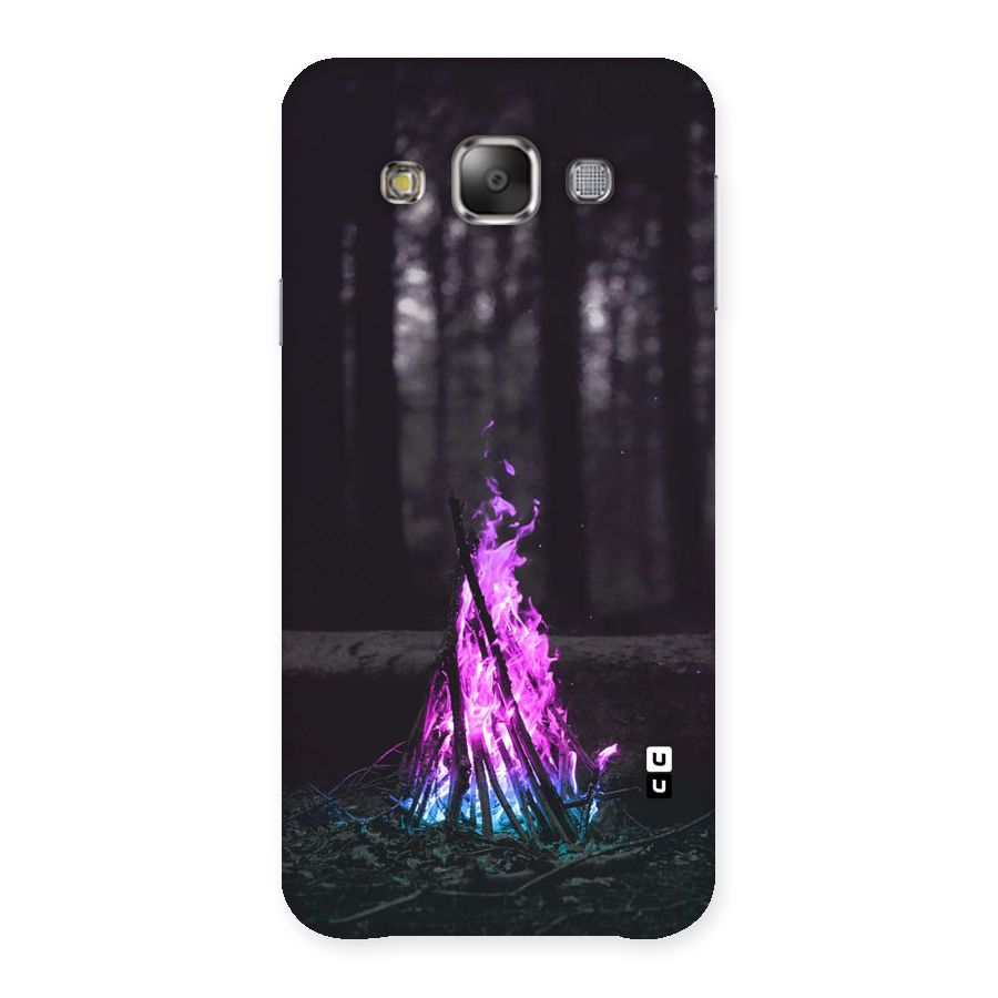 Wild Fire Back Case for Galaxy E7