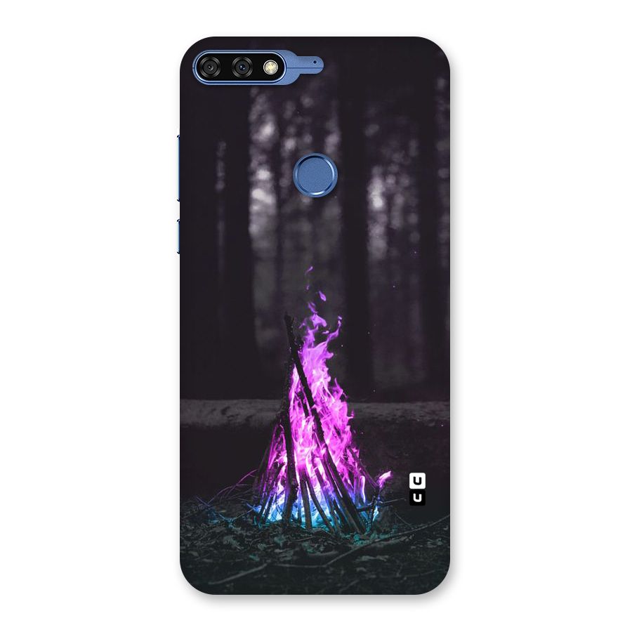 Wild Fire Back Case for Honor 7C