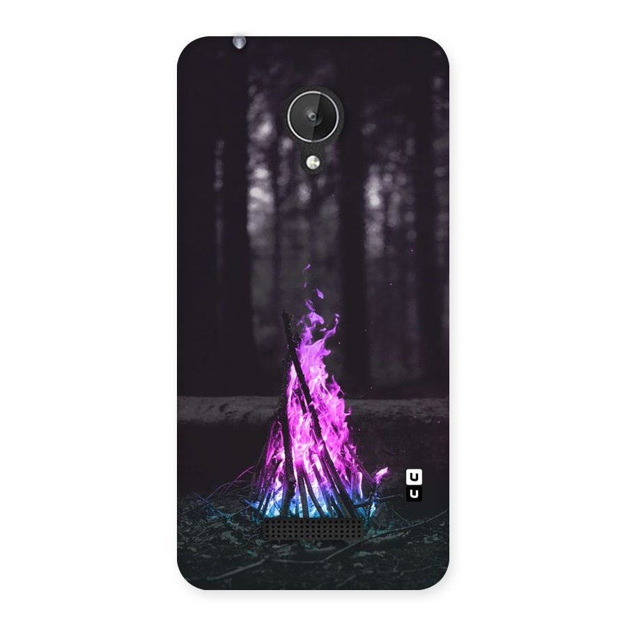 Wild Fire Back Case for Micromax Canvas Spark Q380