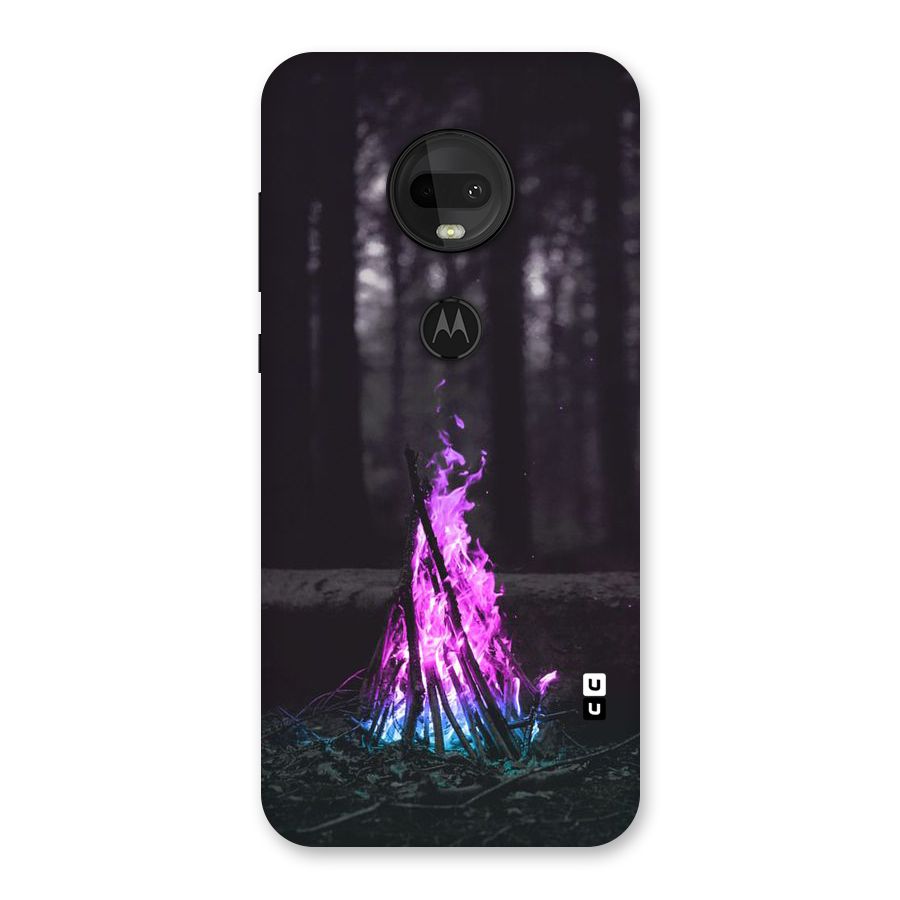 Wild Fire Back Case for Moto G7