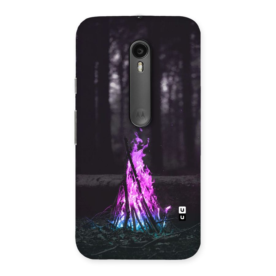 Wild Fire Back Case for Moto G Turbo