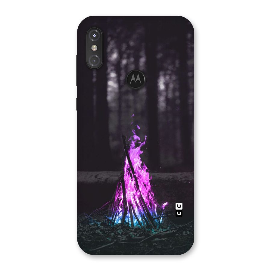 Wild Fire Back Case for Motorola One Power
