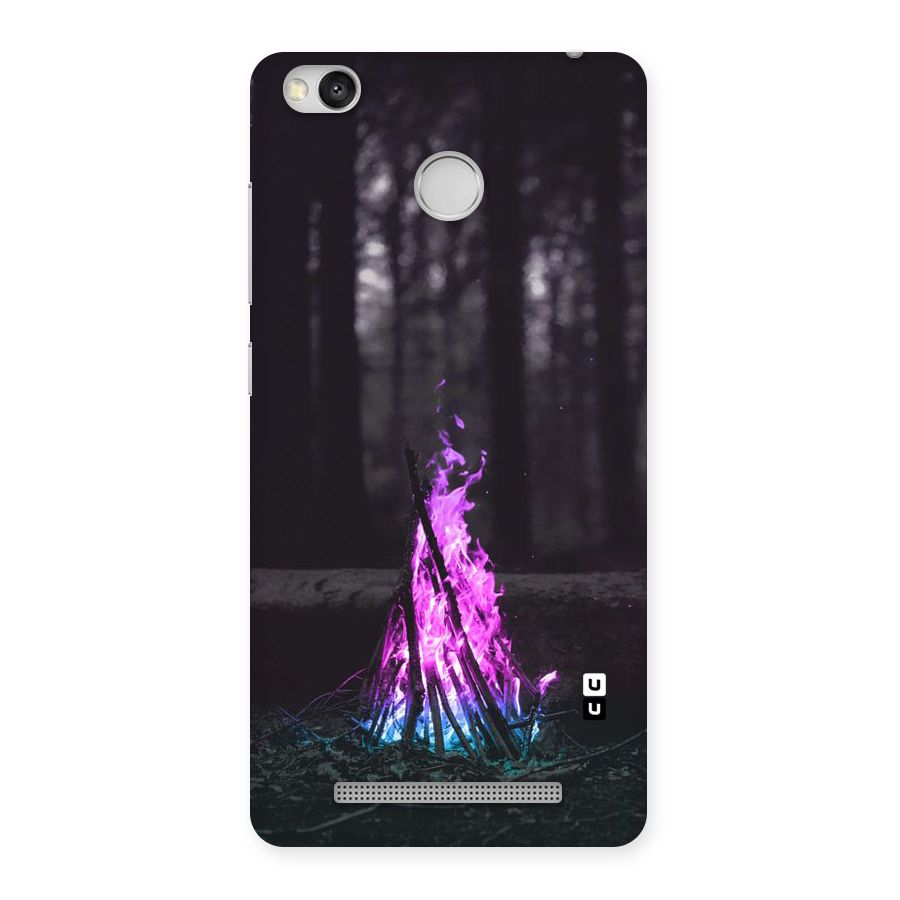 Wild Fire Back Case for Redmi 3S Prime