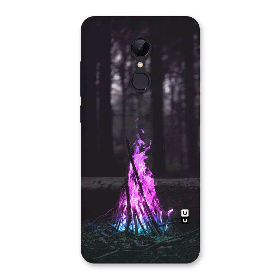 Wild Fire Back Case for Redmi 5