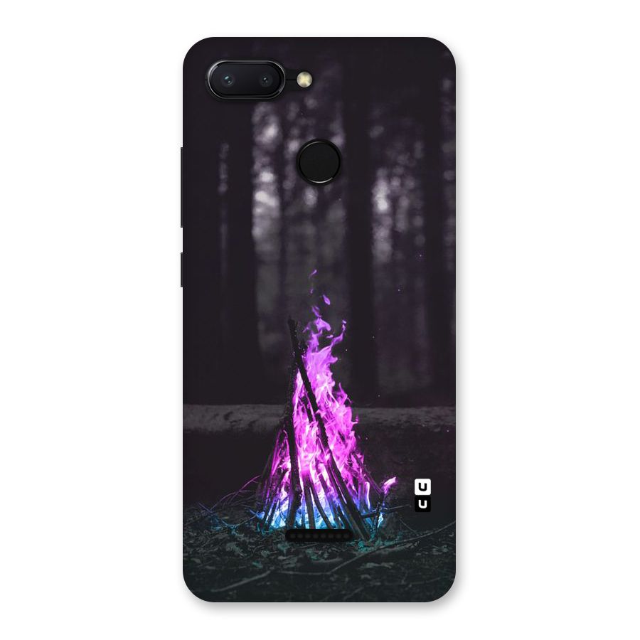 Wild Fire Back Case for Redmi 6