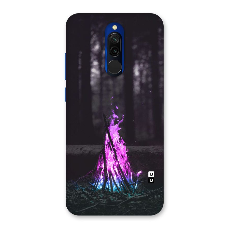 Wild Fire Back Case for Redmi 8