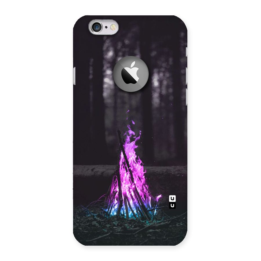 Wild Fire Back Case for iPhone 6 Logo Cut