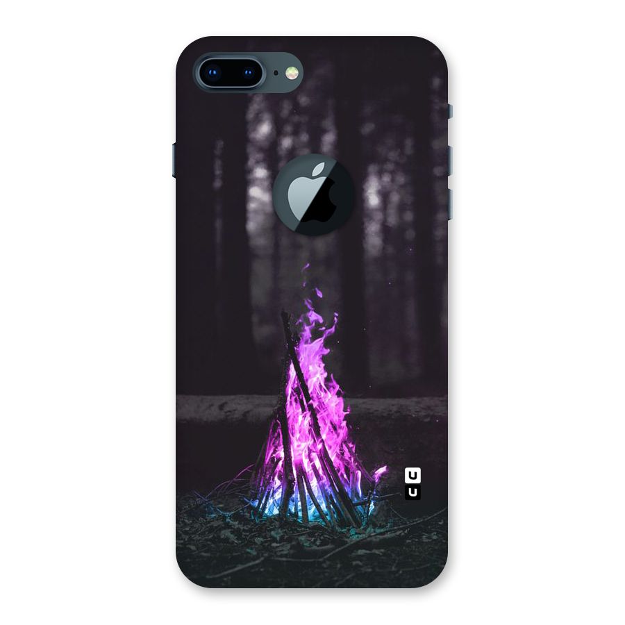 Wild Fire Back Case for iPhone 7 Plus Logo Cut