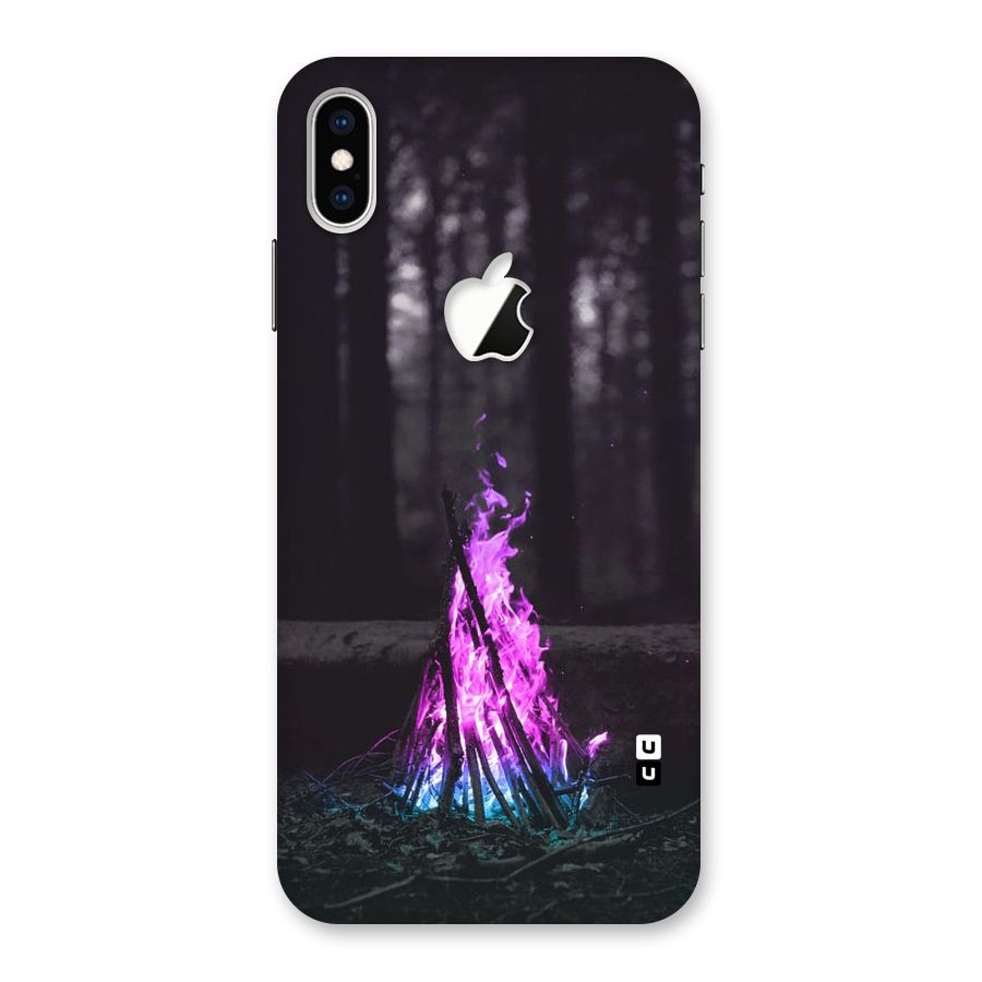 Wild Fire Back Case for iPhone XS Max Apple Cut