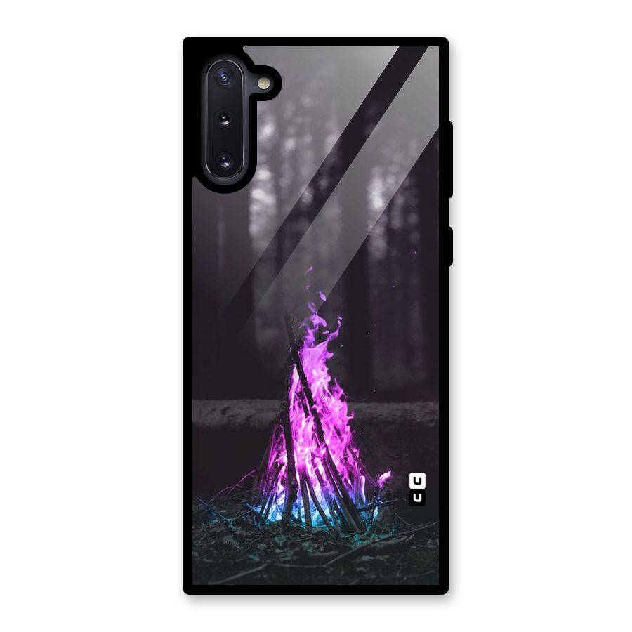 Wild Fire Glass Back Case for Galaxy Note 10