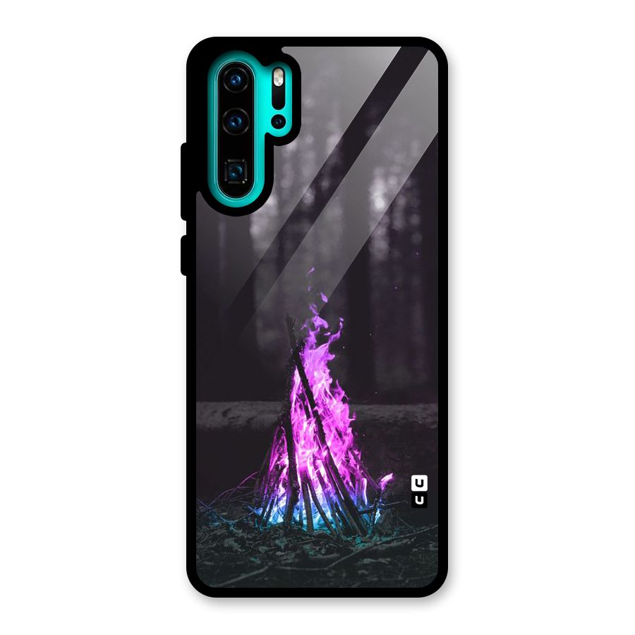 Wild Fire Glass Back Case for Huawei P30 Pro