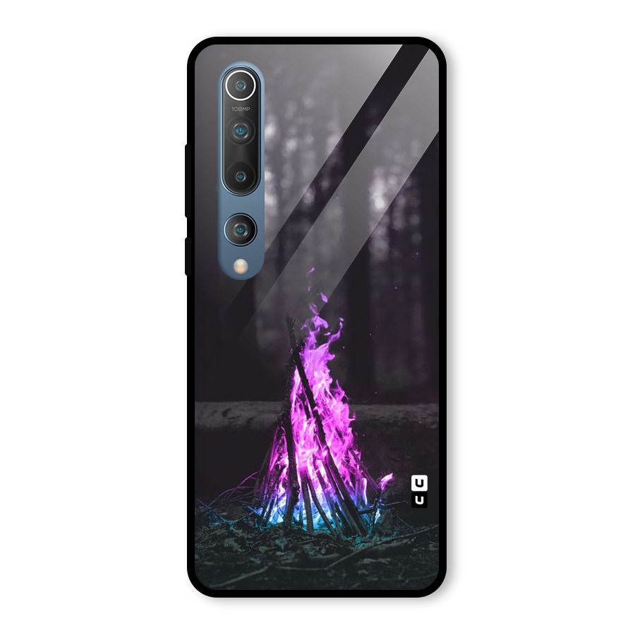 Wild Fire Glass Back Case for Mi 10