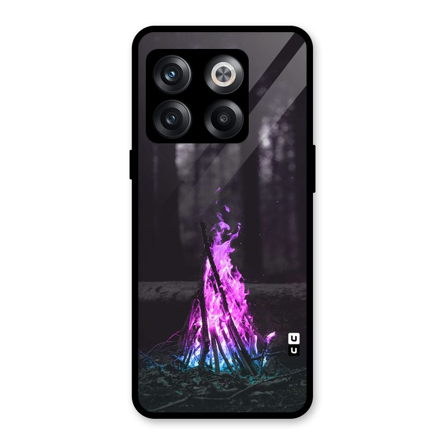 Wild Fire Glass Back Case for OnePlus 10T