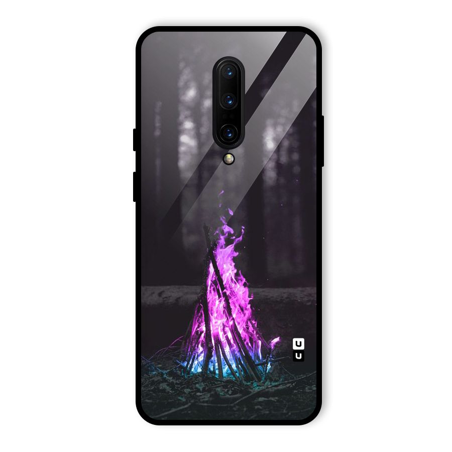 Wild Fire Glass Back Case for OnePlus 7 Pro