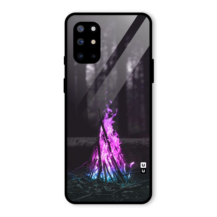 Wild Fire Glass Back Case for OnePlus 8T