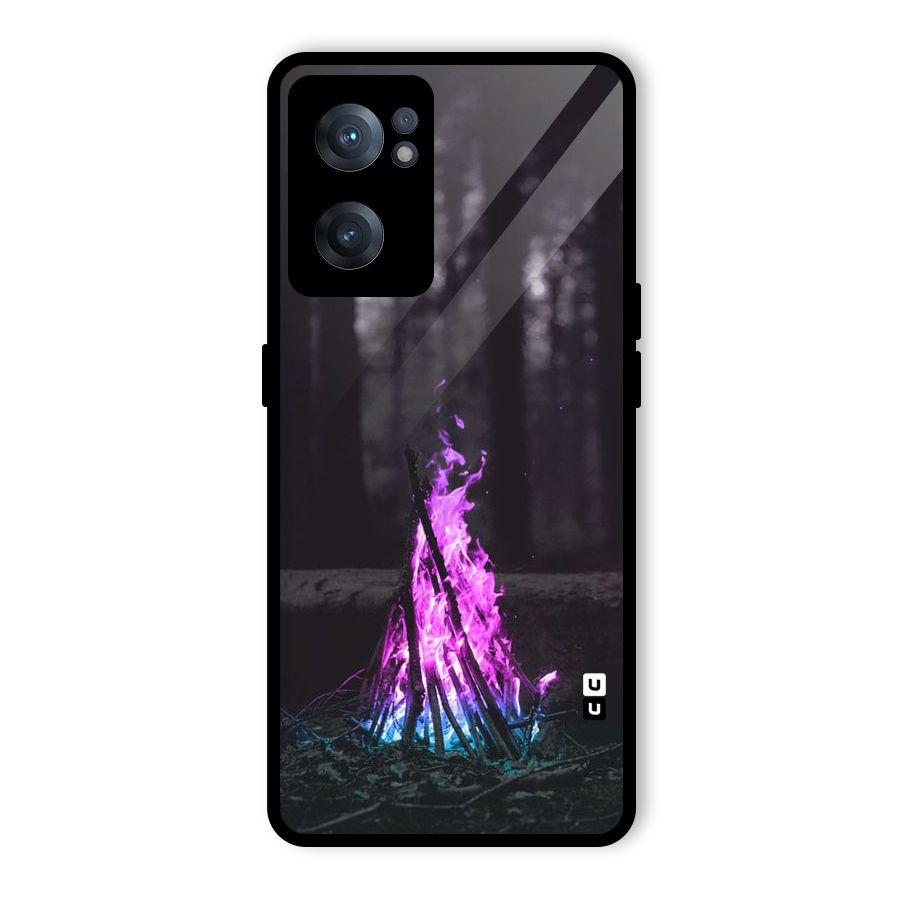 Wild Fire Glass Back Case for OnePlus Nord CE 2 5G