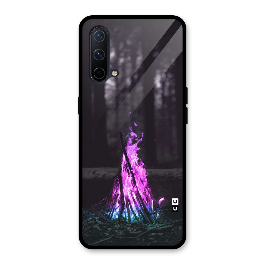 Wild Fire Glass Back Case for OnePlus Nord CE 5G