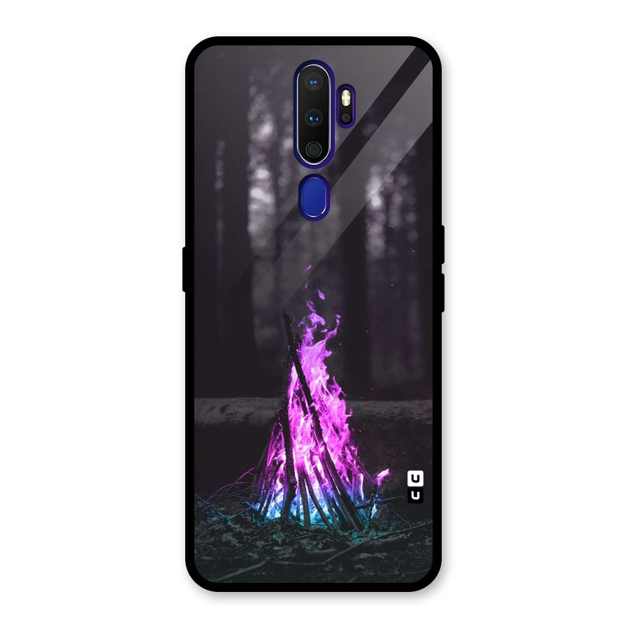 Wild Fire Glass Back Case for Oppo A9 (2020)