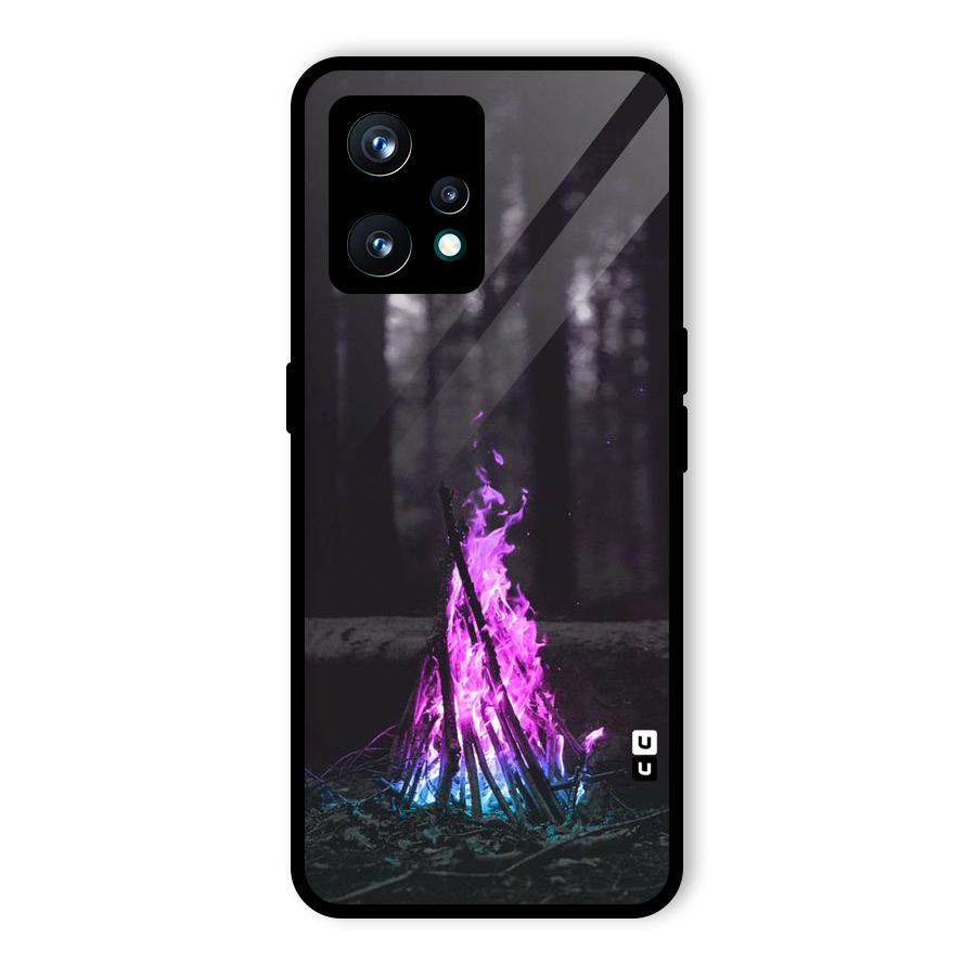 Wild Fire Glass Back Case for Realme 9 Pro Plus 5G