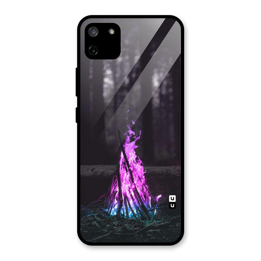 Wild Fire Glass Back Case for Realme C11
