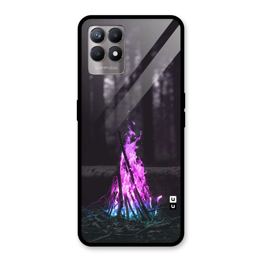 Wild Fire Glass Back Case for Realme Narzo 50