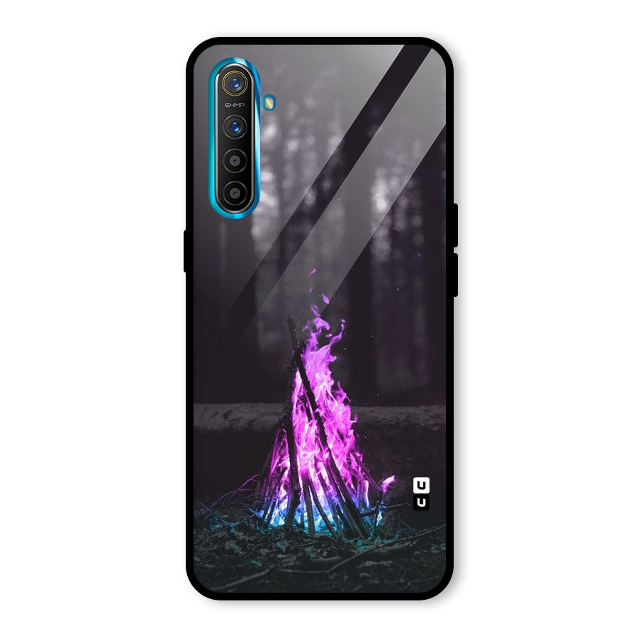 Wild Fire Glass Back Case for Realme X2