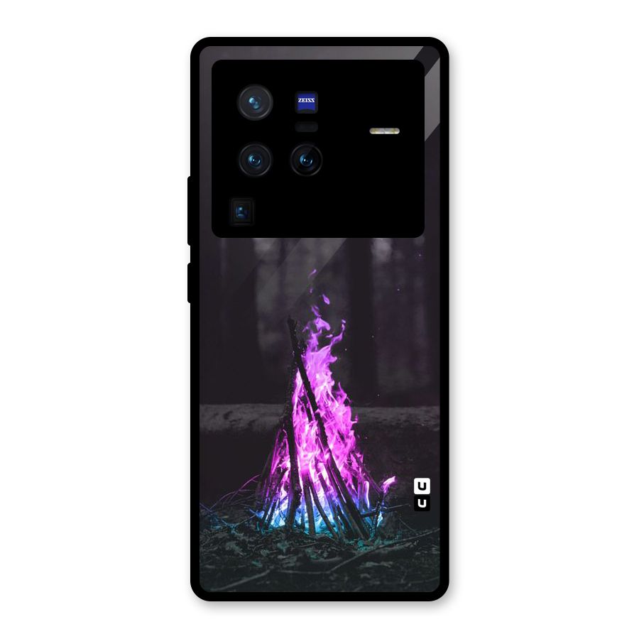Wild Fire Glass Back Case for Vivo X80 Pro