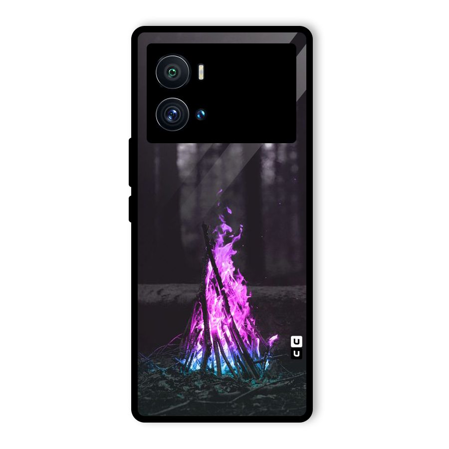 Wild Fire Glass Back Case for Vivo iQOO 9 Pro
