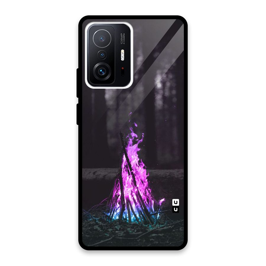 Wild Fire Glass Back Case for Xiaomi 11T Pro