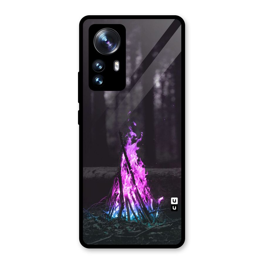 Wild Fire Glass Back Case for Xiaomi 12 Pro