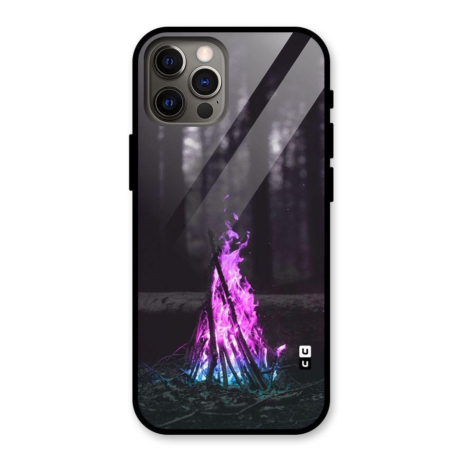 Wild Fire Glass Back Case for iPhone 12 Pro