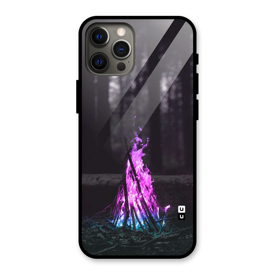 Wild Fire Glass Back Case for iPhone 12 Pro Max